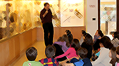 Ikastetxeko ikasleekin bisita