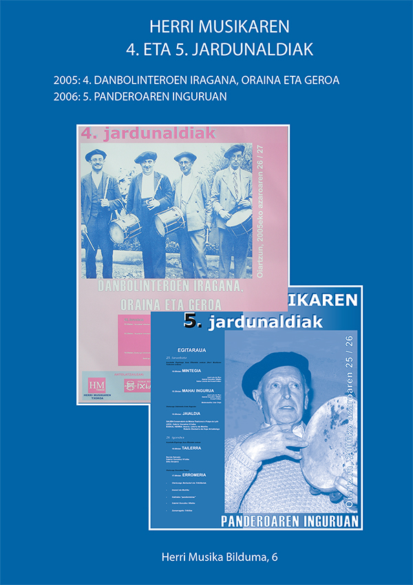 HERRI MUSIKAREN 4. ETA 5. JARDUNALDIAK