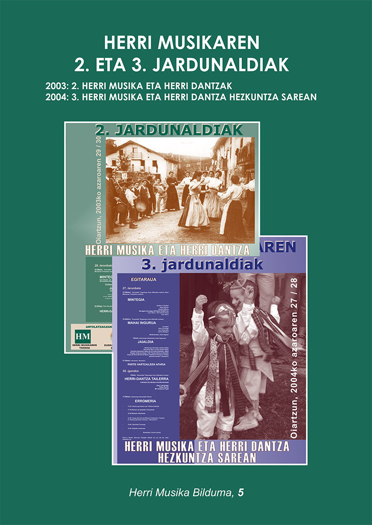HERRI MUSIKAREN 2. ETA 3. JARDUNALDIAK